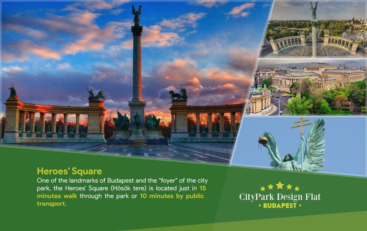 Citypark Design Flat Budapest Exterior foto