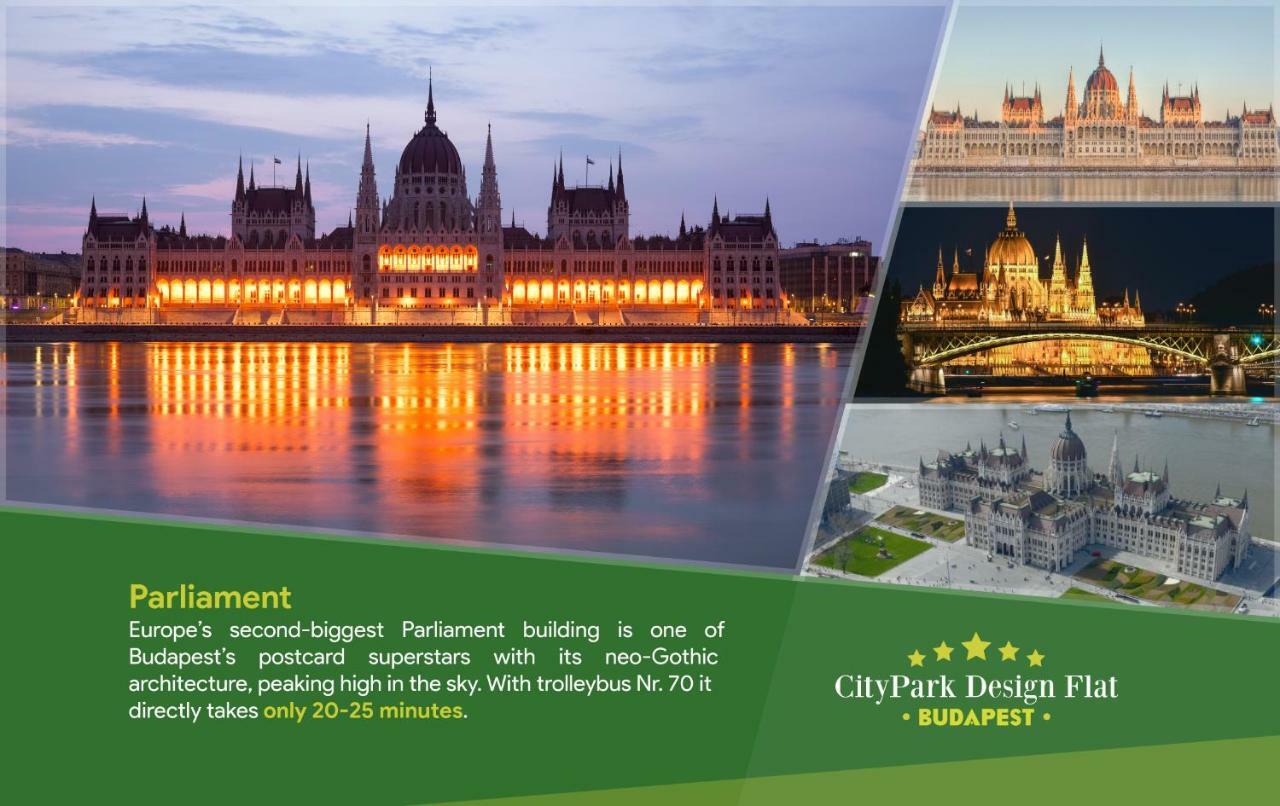 Citypark Design Flat Budapest Exterior foto