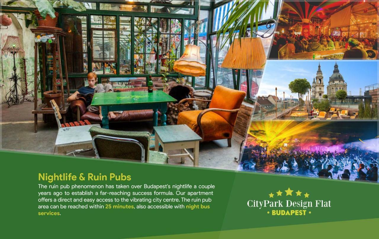 Citypark Design Flat Budapest Exterior foto
